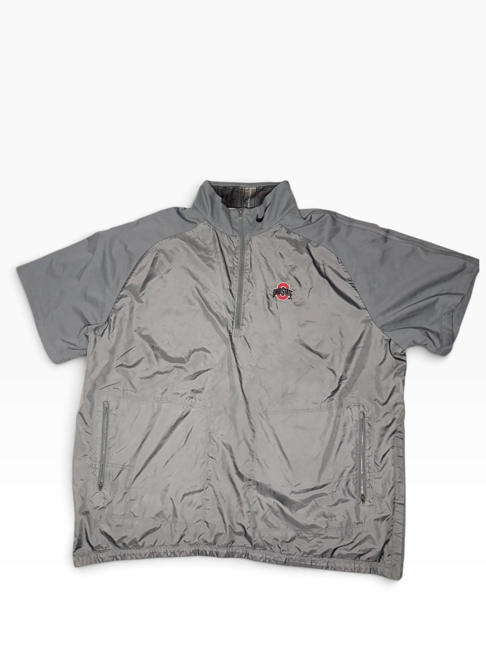 Nike Golf Ohio State Short-Sleeve Windbreaker Golf Shirt/Jacket-Mens 3XL